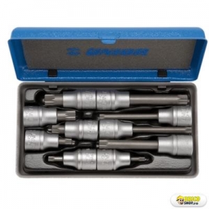 Set de chei Unior tubulare cu profil ZX 1/2'' in cutie de tabla - 192/15 > Seturi de chei