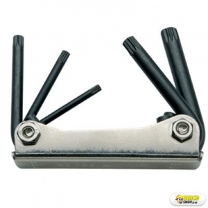 Set de chei Unior cu locas hexagonal cu profil ZX tip briceag metalic - 220ZX MH > Seturi de chei