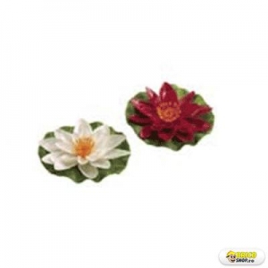 Decoratiune lac - Nufar plastic - alb Gardena > Decoratiuni