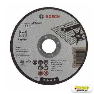 Disc taiere inox Bosch Rapido 125x1 mm > Discuri taiere