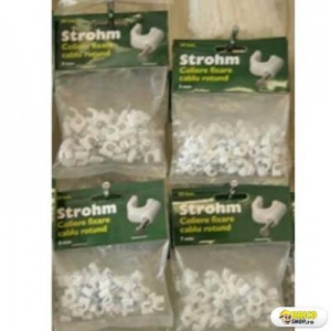 Colier Strohm fix. plat cab.7-9mm 50 > Coliere
