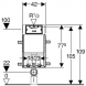 SISTEM INSTALARE PENTRU VAS WC KOMBIFIX 12 CM Geberit Rezervoare incastrate