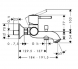 Baterie de cada Hansgrohe Talis Classic Baterii de cada