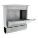 Cutie postala exterior Rottner Lettero, 400x370x110 mm, inox Cutii postale