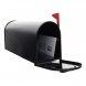 Cutie postala americana Rottner US Mail, neagra, 220x165x480 mm Cutii postale