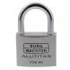 Lacat aluminiu 50 mm Burg Wachter Alutitan 222 50 SB, 28 mm intre toarte, 2 chei Lacate