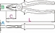 Cleste izolat la 1000 V Unior 160 - 406 VDE BI Clesti izolati la 1000 V