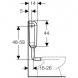 REZERVOR SEMIINALTIME GEBERIT AP 117 Geberit Rezervoare la semi-inaltime