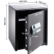 Seif Burg Wachter CL 440 E , 560x495x445 mm, 77kg, cifru electronic, certificare antiefractie si antifoc Seifuri