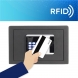 Seif hotel RFID Safe, 200x435x370 mm, cifru electronic, card Seifuri