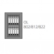 Seif Burg Wachter Office Line OL 802 K 300, 816x641x554 mm, cheie, certificare anti-efractie B conform VDMA 24992 Seifuri