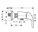 Baterie de dus Hansgrohe Focus E Baterii de dus